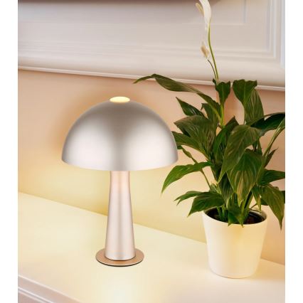 Globo - galda lampa 1xE14/25W/230V krēmkrāsā
