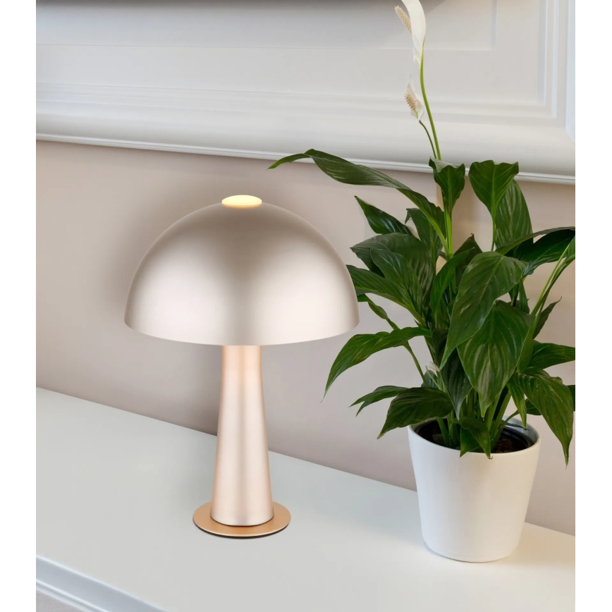 Globo - galda lampa 1xE14/25W/230V krēmkrāsā