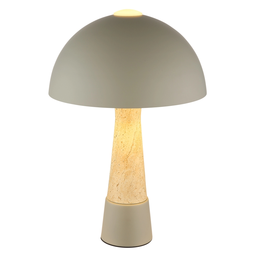 Globo - Galda lampa 1xE27ILLU/40W/230V pelēka