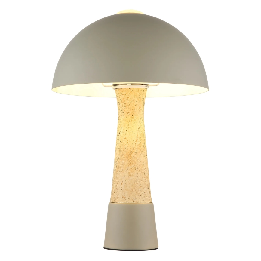 Globo - Galda lampa 1xE27ILLU/40W/230V pelēka