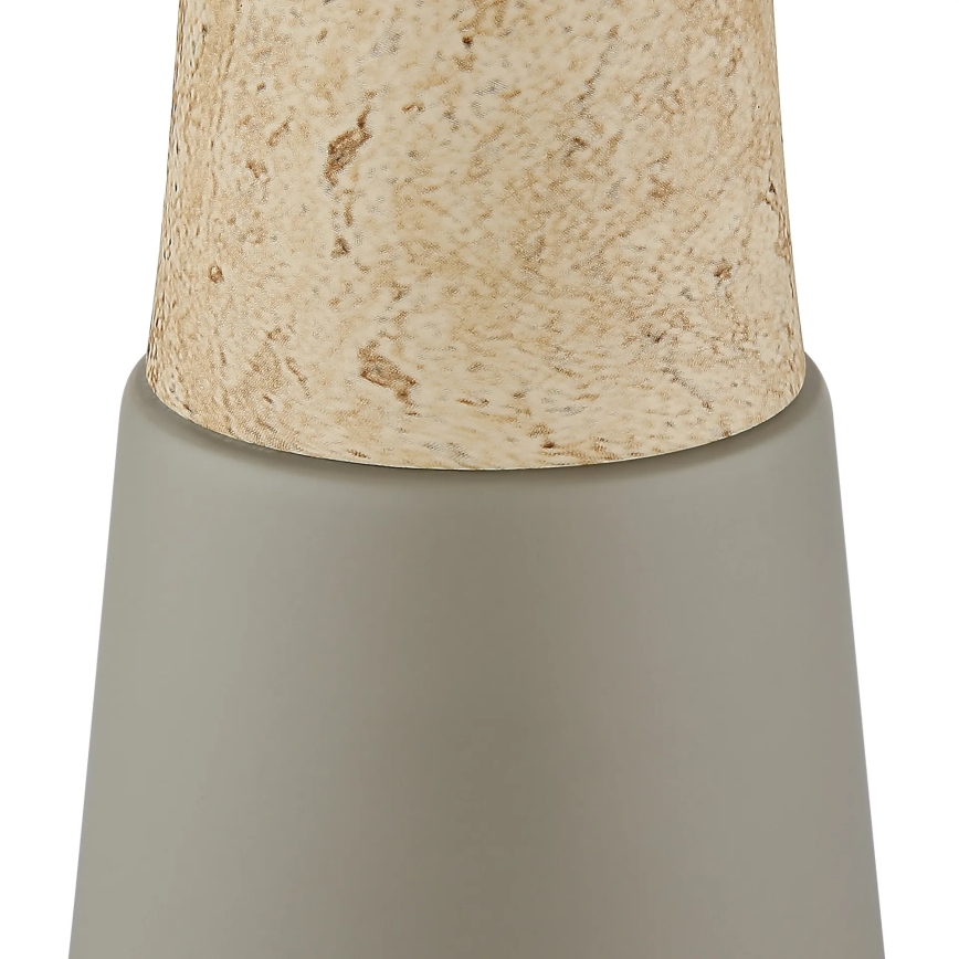 Globo - Galda lampa 1xE27ILLU/40W/230V pelēka