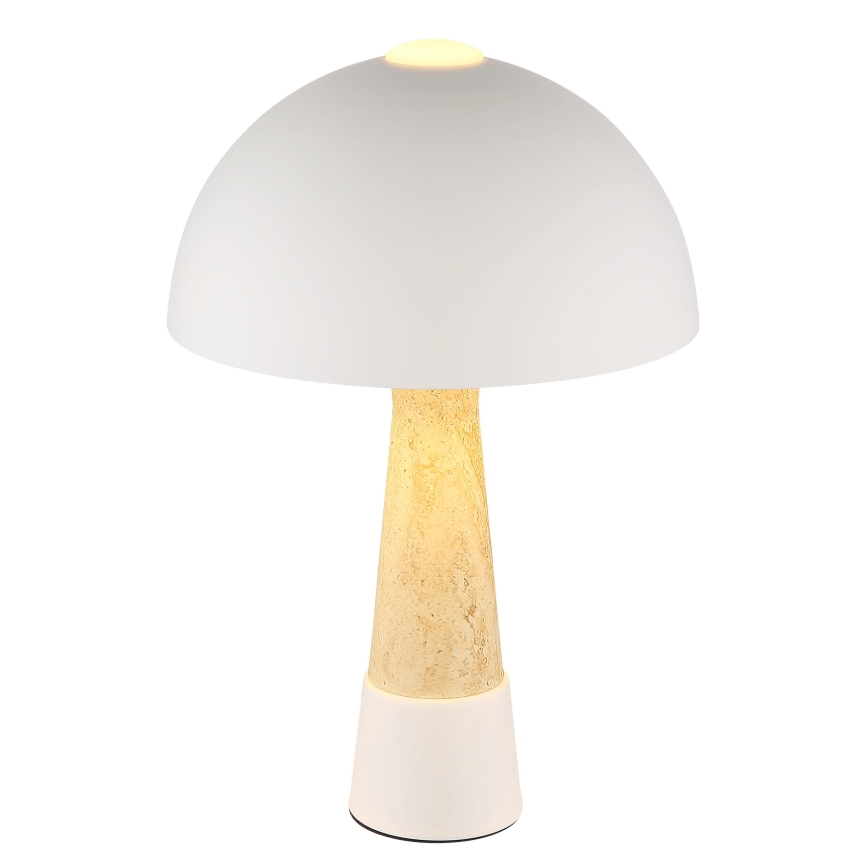 Globo - galda lampa 1xE27ILLU/40W/230V krēmkrāsaina