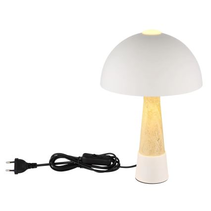 Globo - galda lampa 1xE27ILLU/40W/230V krēmkrāsaina