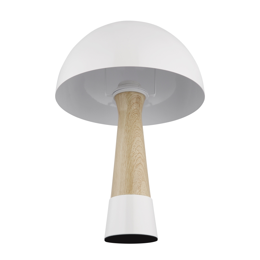 Globo - Galda lampa 1xE27ILLU/40W/230V balta