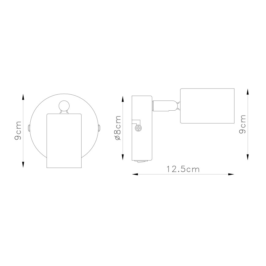 Globo - Sienas lampa 1xE27/60W/230V
