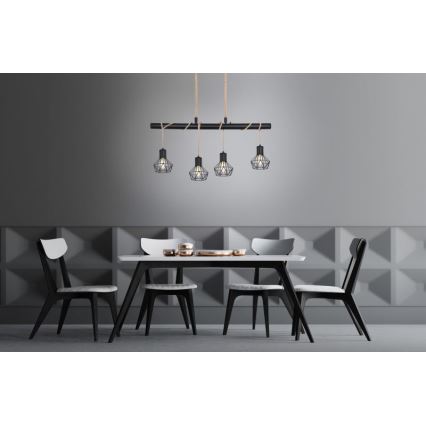 Globo - Lustra uz auklas 4xE27/60W/230V