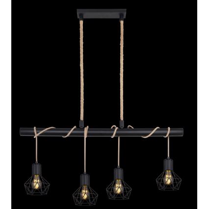 Globo - Lustra uz auklas 4xE27/60W/230V