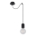 Globo 54030-1HLU - Pakaramais gaismeklis uz troses HERMINE 1xE27/60W/230V