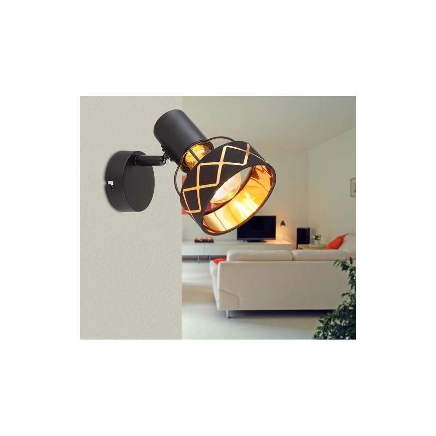 Globo 54040-1 - Sienas starmetis BLANCA 1xE27/40W/230V