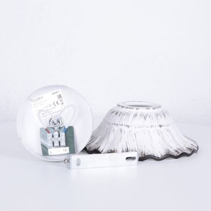 Globo - Sienas starmetis 1xE27/40W/230V