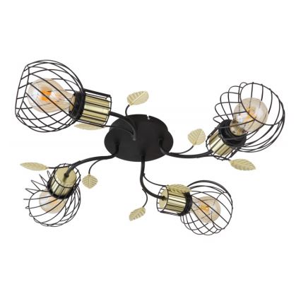 Globo - Pieliekama lustra 4xE27/40W/230V