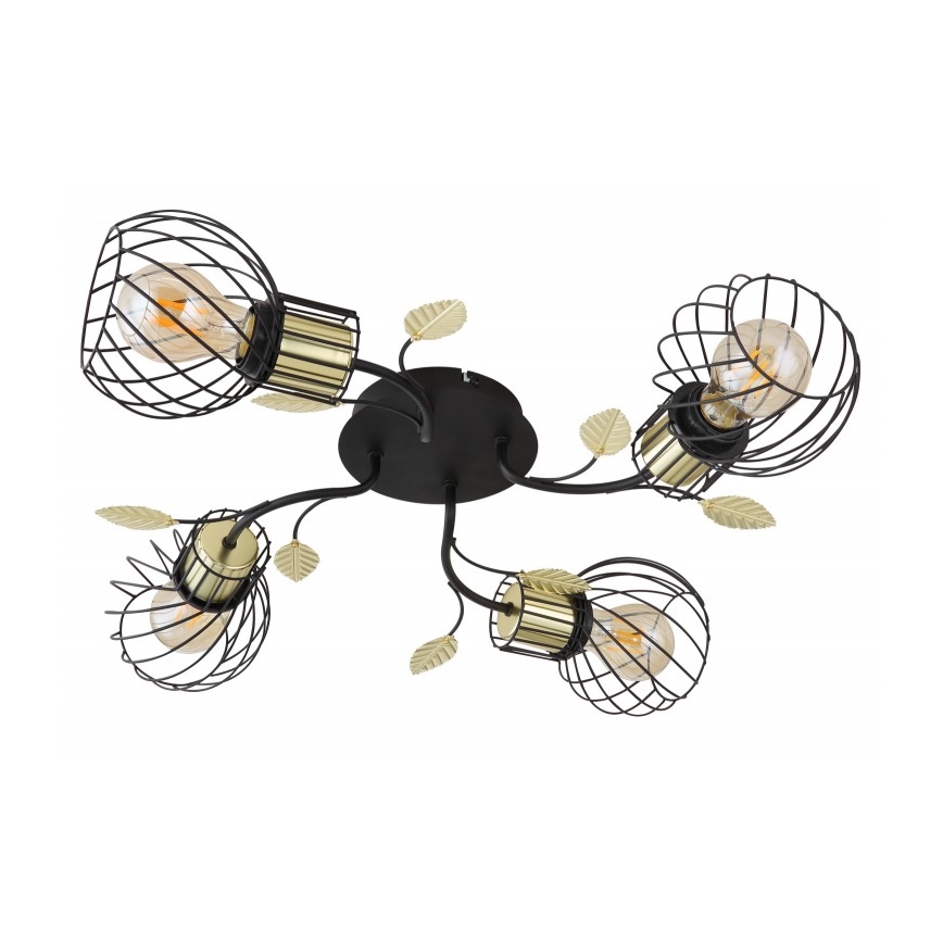 Globo - Pieliekama lustra 4xE27/40W/230V