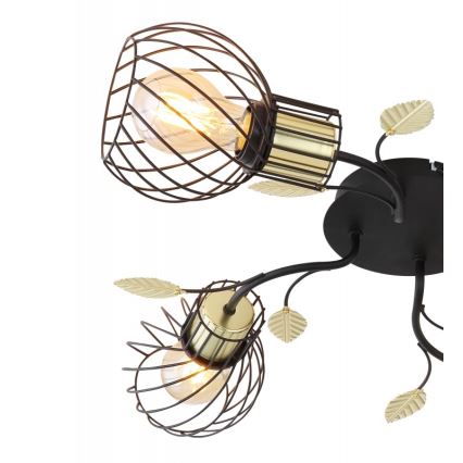 Globo - Pieliekama lustra 4xE27/40W/230V