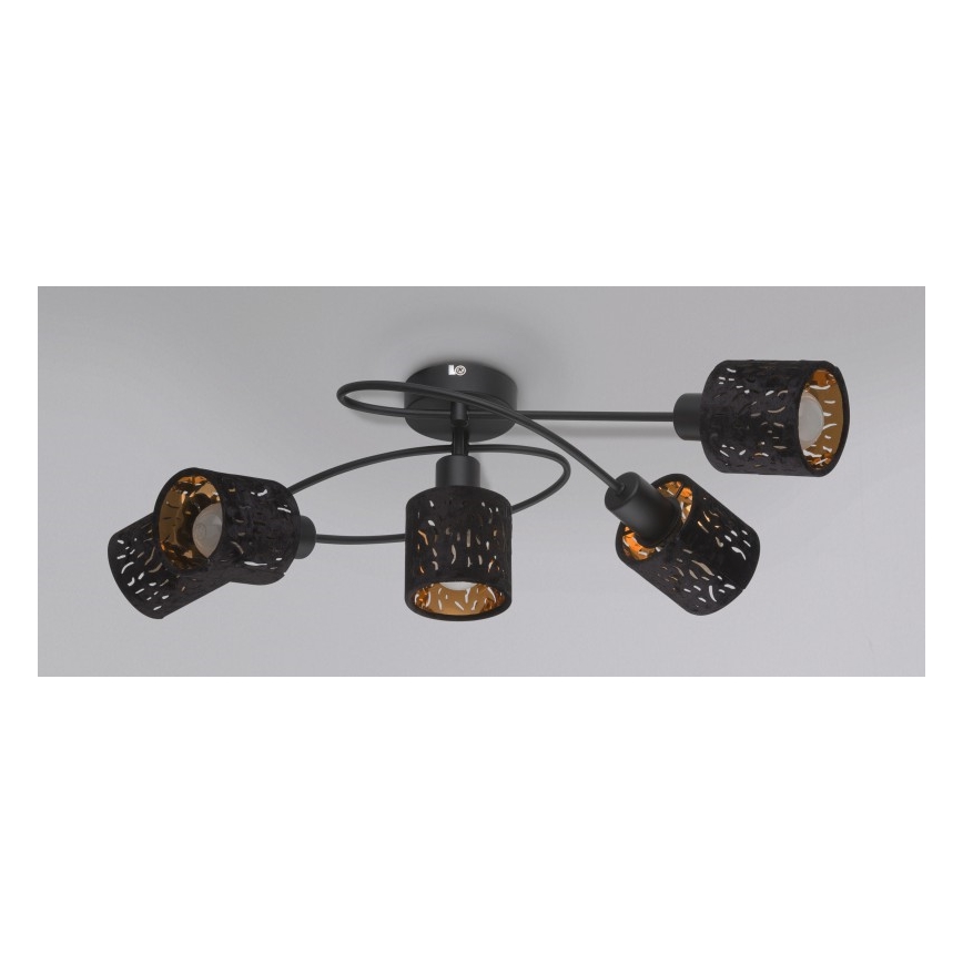 Globo - Pieliekama lustra 5xE14/8W/230V