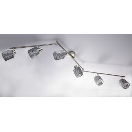 GLOBO 54122-6 - Lampa ALYS 6xE14/8W/230V