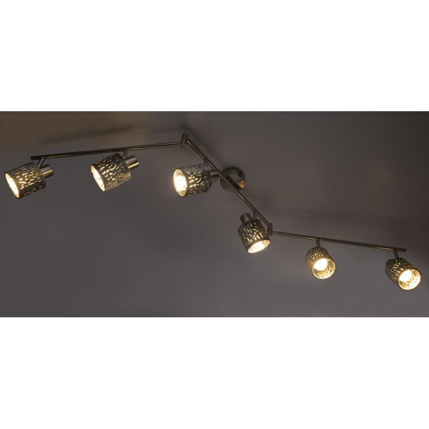 GLOBO 54122-6 - Lampa ALYS 6xE14/8W/230V