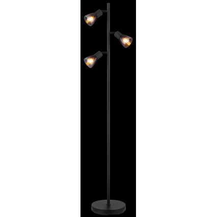 Globo - Grīdas stāvlampa 3xE14/25W/230V melna