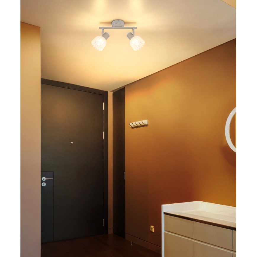 Globo - Virzāmais gaismeklis 2xE14/40W/230V