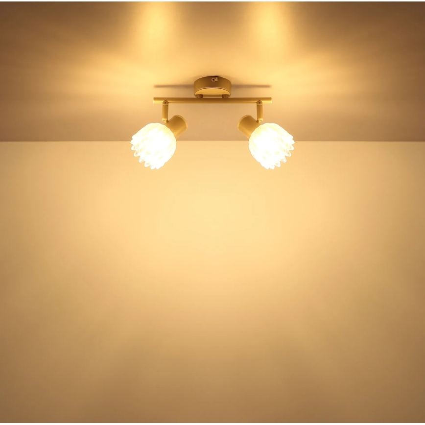 Globo - Virzāmais gaismeklis 2xE14/40W/230V