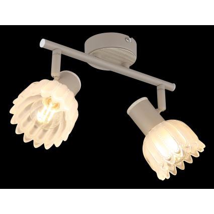 Globo - Virzāmais gaismeklis 2xE14/40W/230V