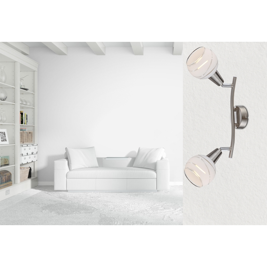 Globo - LED Starmetis 2xE14/4W/230V
