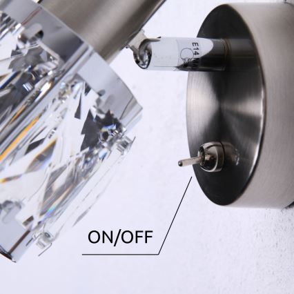 Globo - Sienas lampa 1xE14/40W/230V