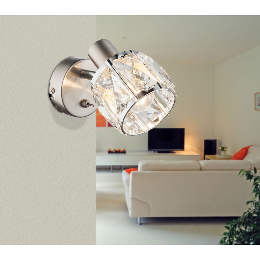 Globo - Sienas lampa 1xE14/40W/230V
