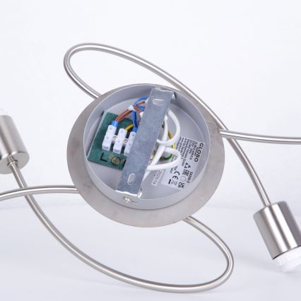 Globo - Virsapmetuma lustra 5xE14/40W/230V