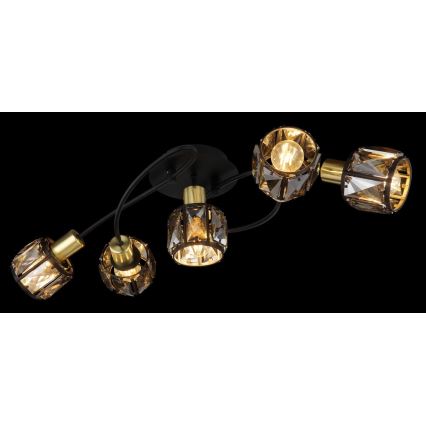 Globo - Virsapmetuma lustra 5xE14/40W/230V