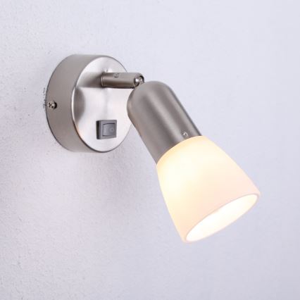 Globo - Sienas starmetis 1xE14/40W/230V