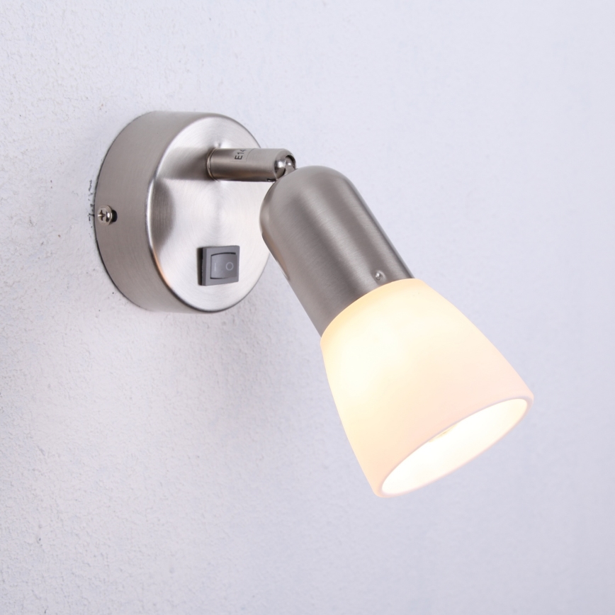 Globo - Sienas starmetis 1xE14/40W/230V