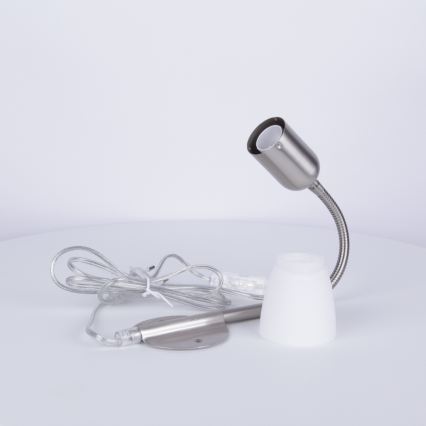 Globo - Pielāgojama lampiņa 1xE14/40W/230V matēts hroms