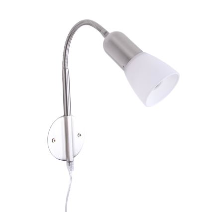 Globo - Pielāgojama lampiņa 1xE14/40W/230V matēts hroms