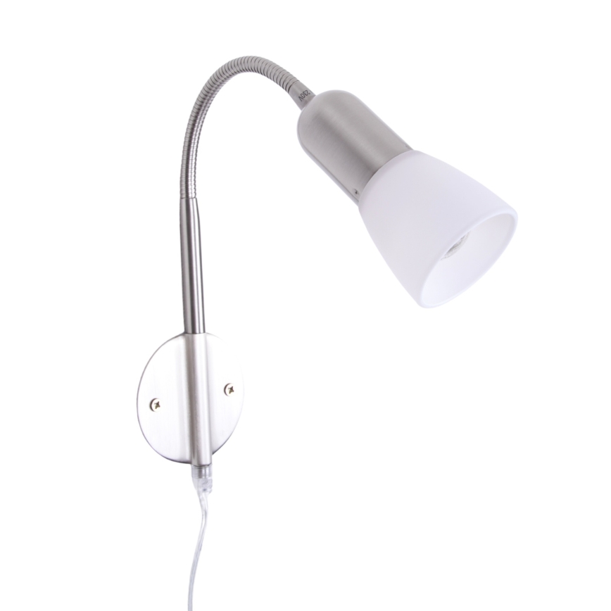 Globo - Pielāgojama lampiņa 1xE14/40W/230V matēts hroms