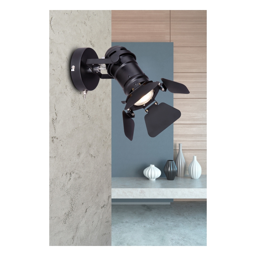 Globo - Sienas punktveida gaismeklis 1xGU10/50W/230V