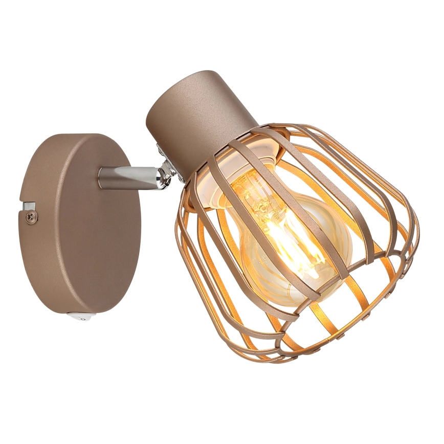 Globo - Sienas punktveida gaismeklis 1xE27/40W/230V