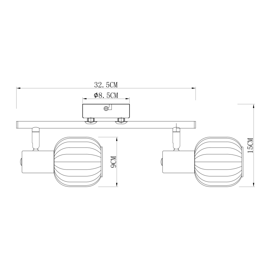 Globo - Lampa 2xE14/40W/230V
