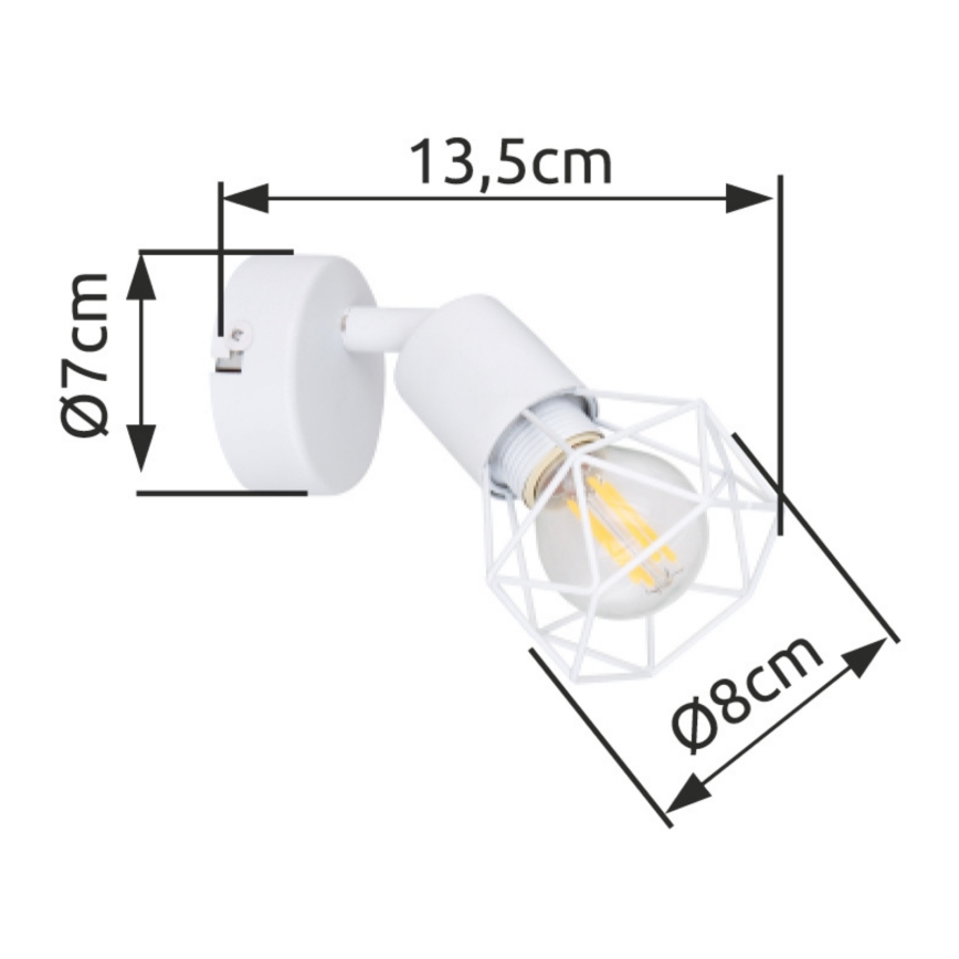 Globo - Sienas lampa 1xE14/40W/230V