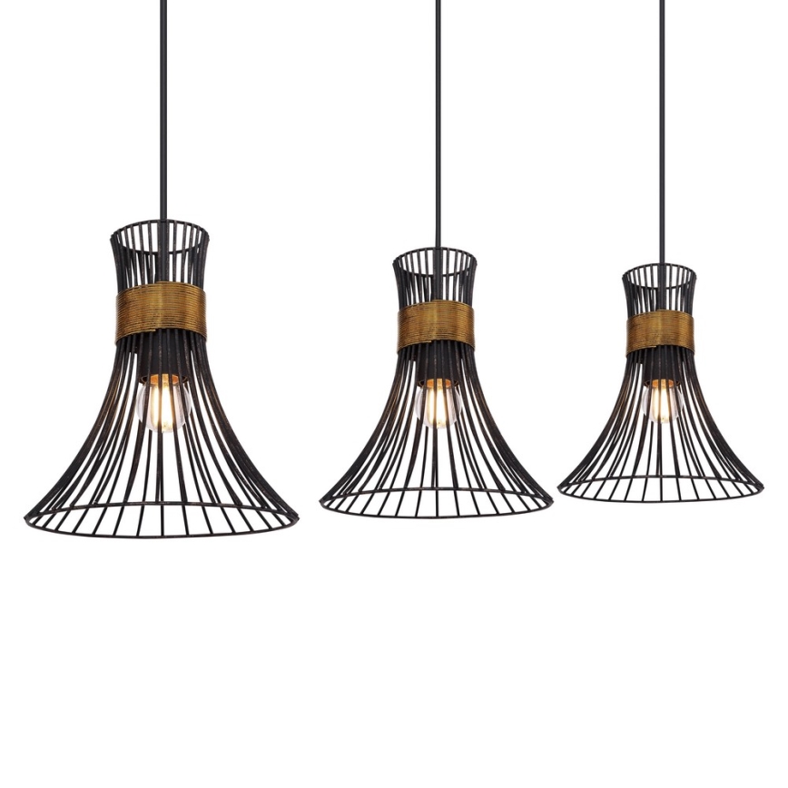 Globo - Lustra ar auklu 3xE27/60W/230V
