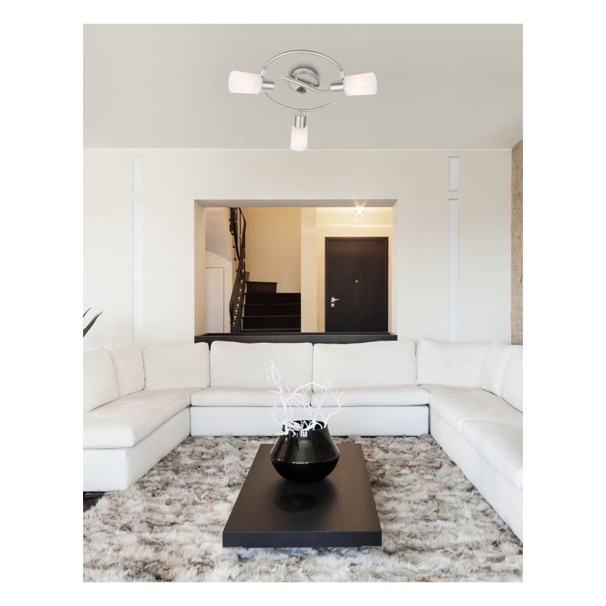 Globo - Griestu gaismeklis 3x40W/E14/230V