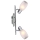 GLOBO 54917-2 - Lampa CYCLONE 2xE14/40W