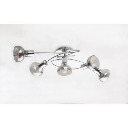 Globo - Pieliekama lustra 5xE14/40W/230V