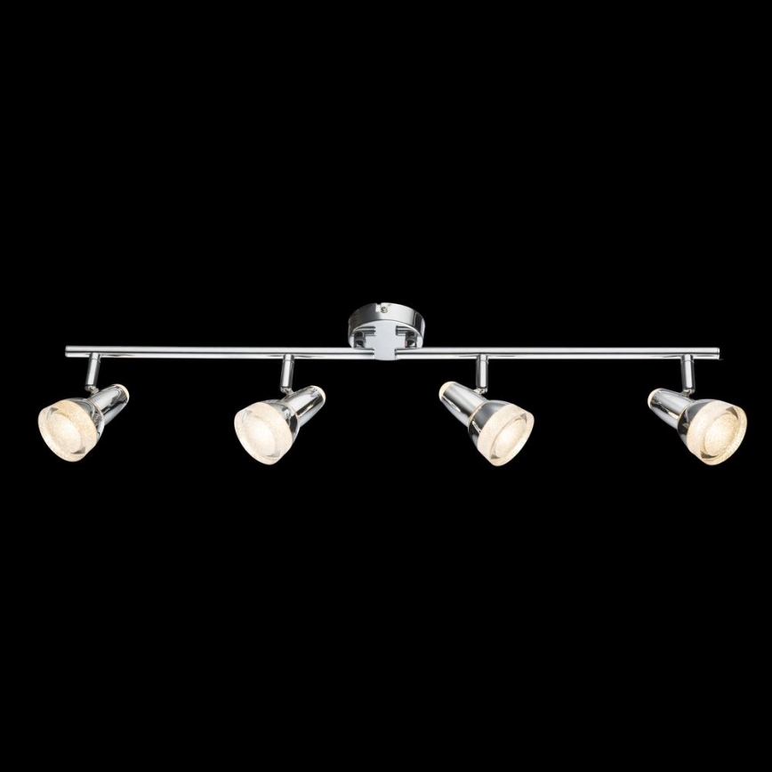 Globo - LED Starmetis 4xLED/4W/230V spīdīga hroma