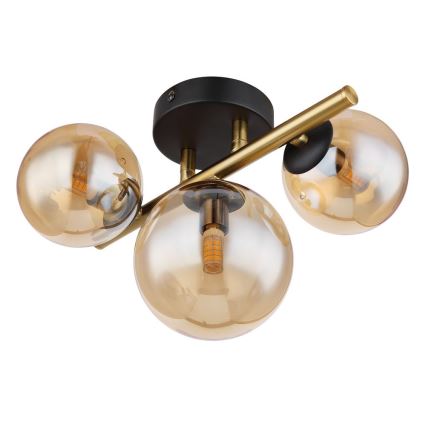 Globo - LED Virsapmetuma lustra RIHA 3xG9/3,5W/230V misiņš