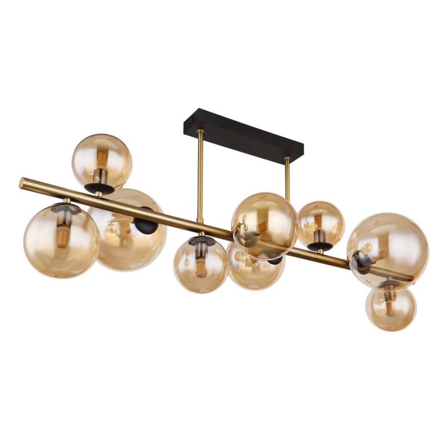 Globo - LED Lustra ar stieni 9xG9/3W/230V misiņš