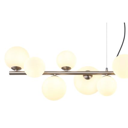 Globo - LED Grīdas stāvlampa 13xG9/3,5W/230V balta