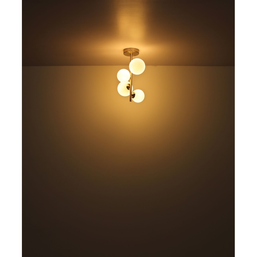 Globo - LED Lustra ar stieni 4xG9/3W/230V matēts hroms
