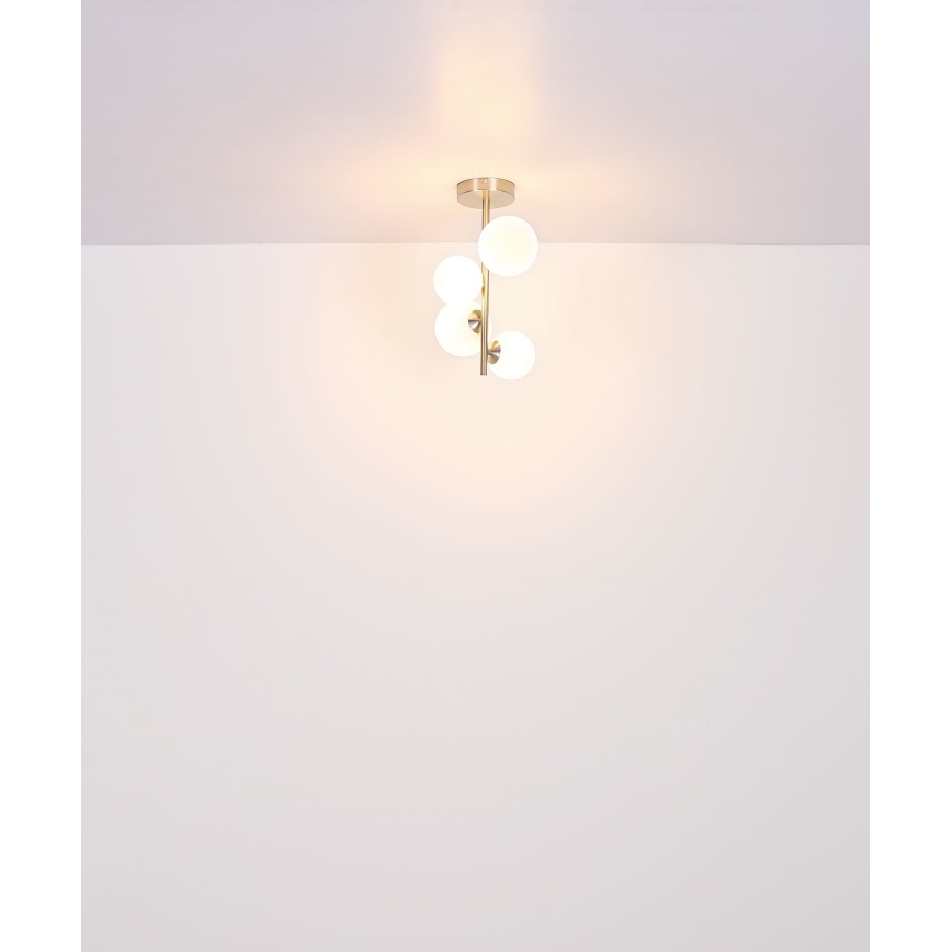 Globo - LED Lustra ar stieni 4xG9/3W/230V matēts hroms