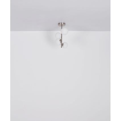 Globo - LED Lustra ar stieni 4xG9/3W/230V matēts hroms