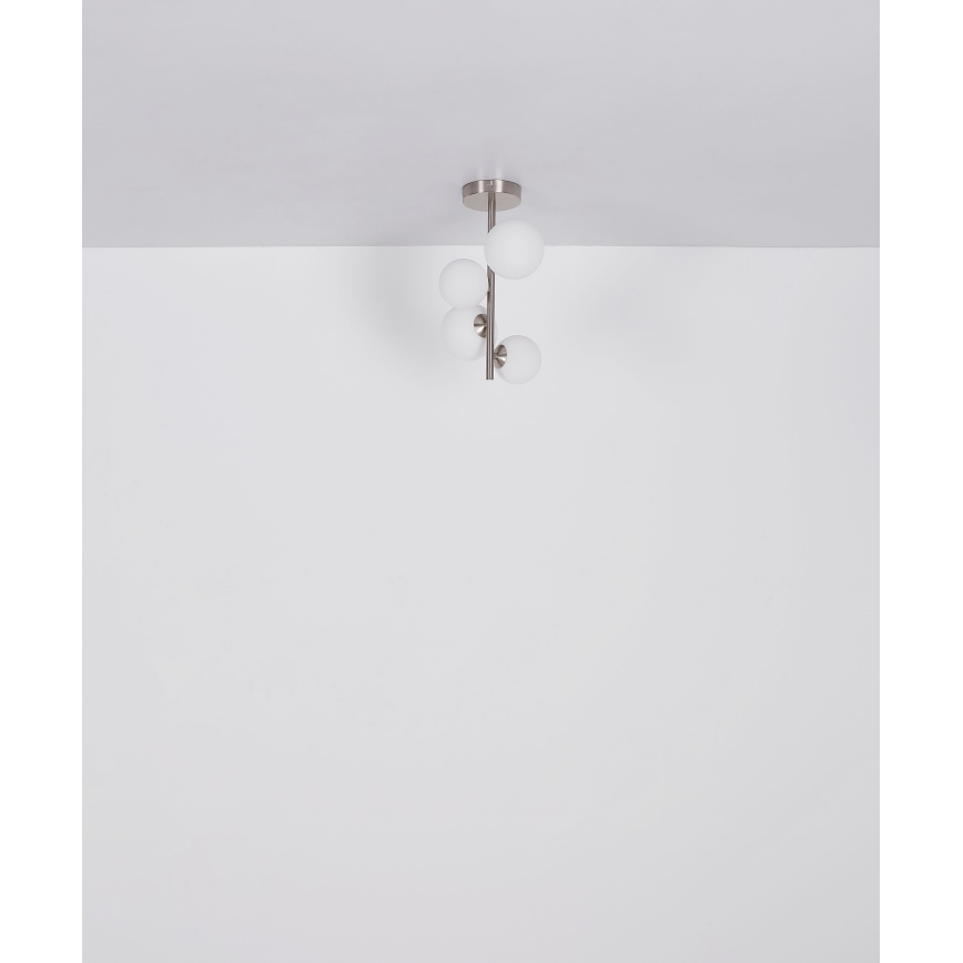 Globo - LED Lustra ar stieni 4xG9/3W/230V matēts hroms
